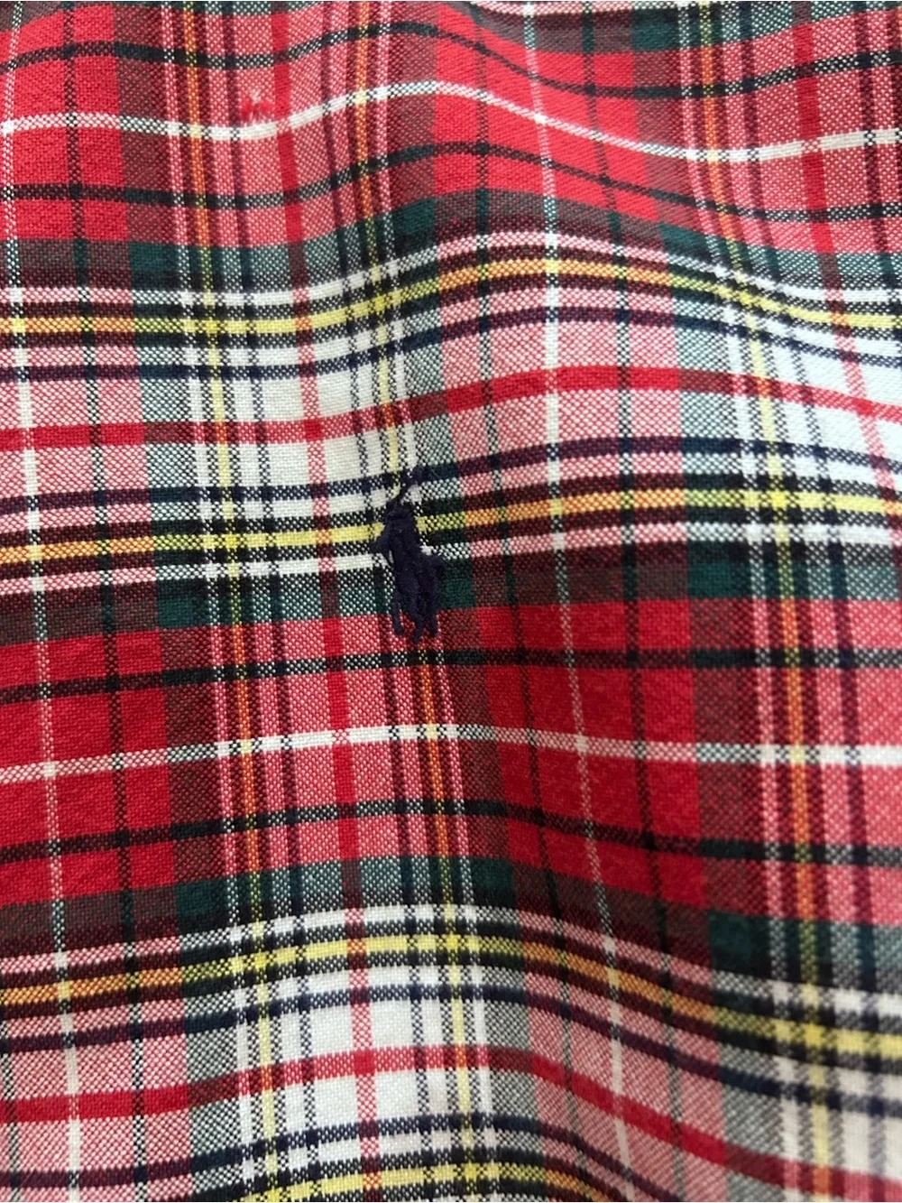Kids RALPH LAUREN POLO size M 12/14 Plaid Button-Down Shirt - Classic Casual
